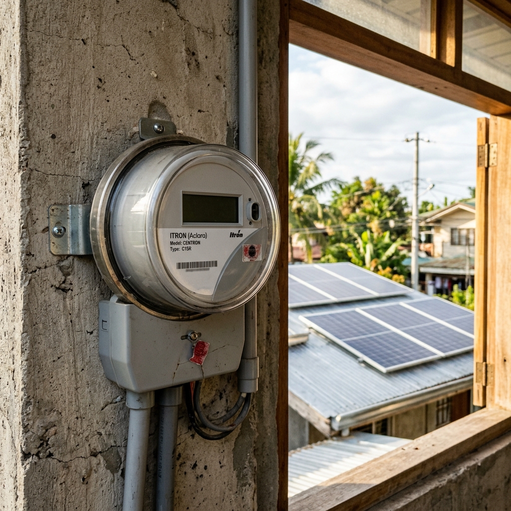 Electric meter for solar net metering Philippines